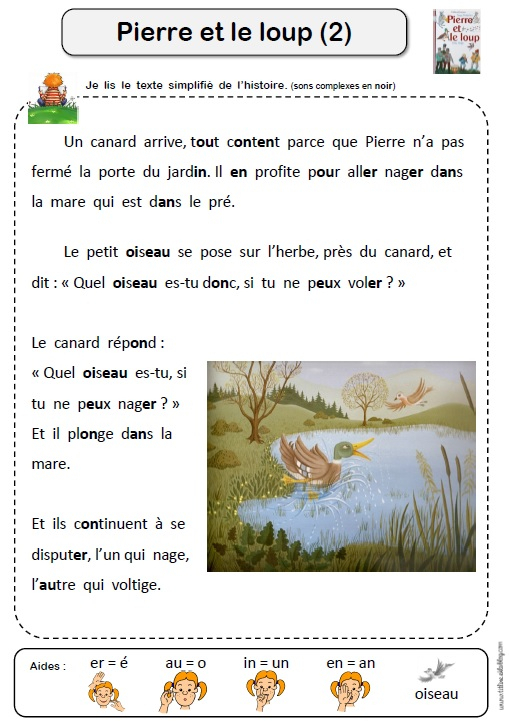 Pierre Et Le Loup | Titline À L&amp;#039;École avec Chanson Sur Les Loups