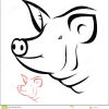 Pig Head Stock Vector - Image: 51979040 à Dessin De Tete De Cochon