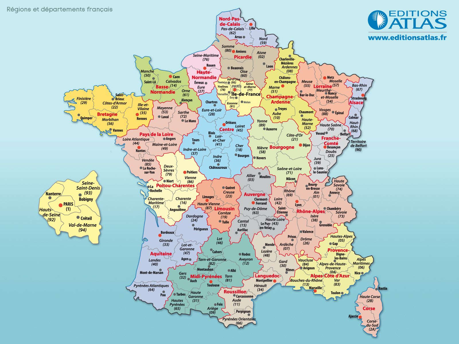 Pin By Jim On Les Cartes De France | France Map, Map, France destiné Carte De La France Avec Toutes Les Villes