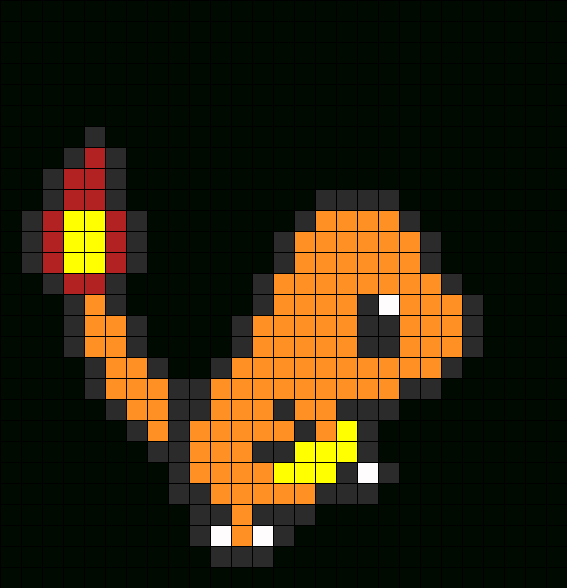 Pixel Art Pokemon Facile Et Petit : +31 Idées Et Designs serapportantà Pixel Art Facile Chat