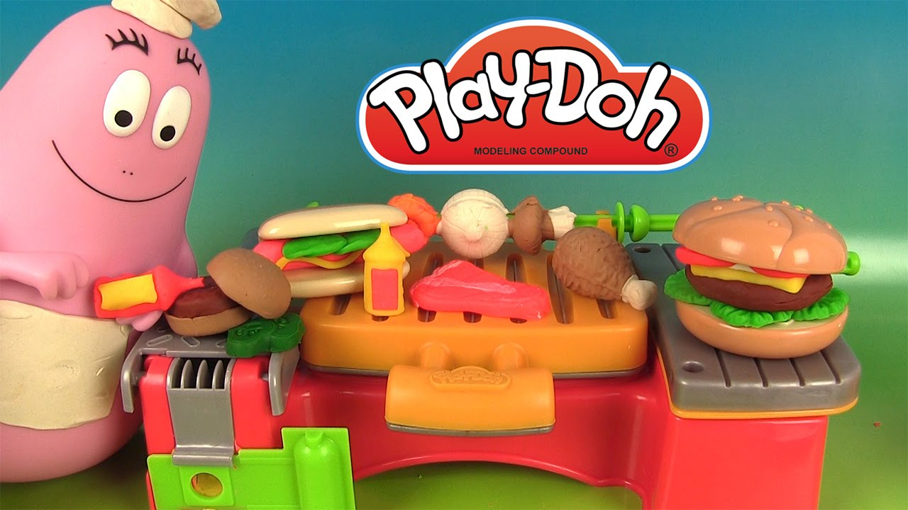 Play Doh Cookout Creations Créations Sur Le Gril Pâte À dedans Pâte À Modeler Play Doh En Français