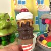 Play Doh Dentiste Shrek Mange Des Glaces Avec Le Singe avec Pâte À Modeler Play Doh En Français