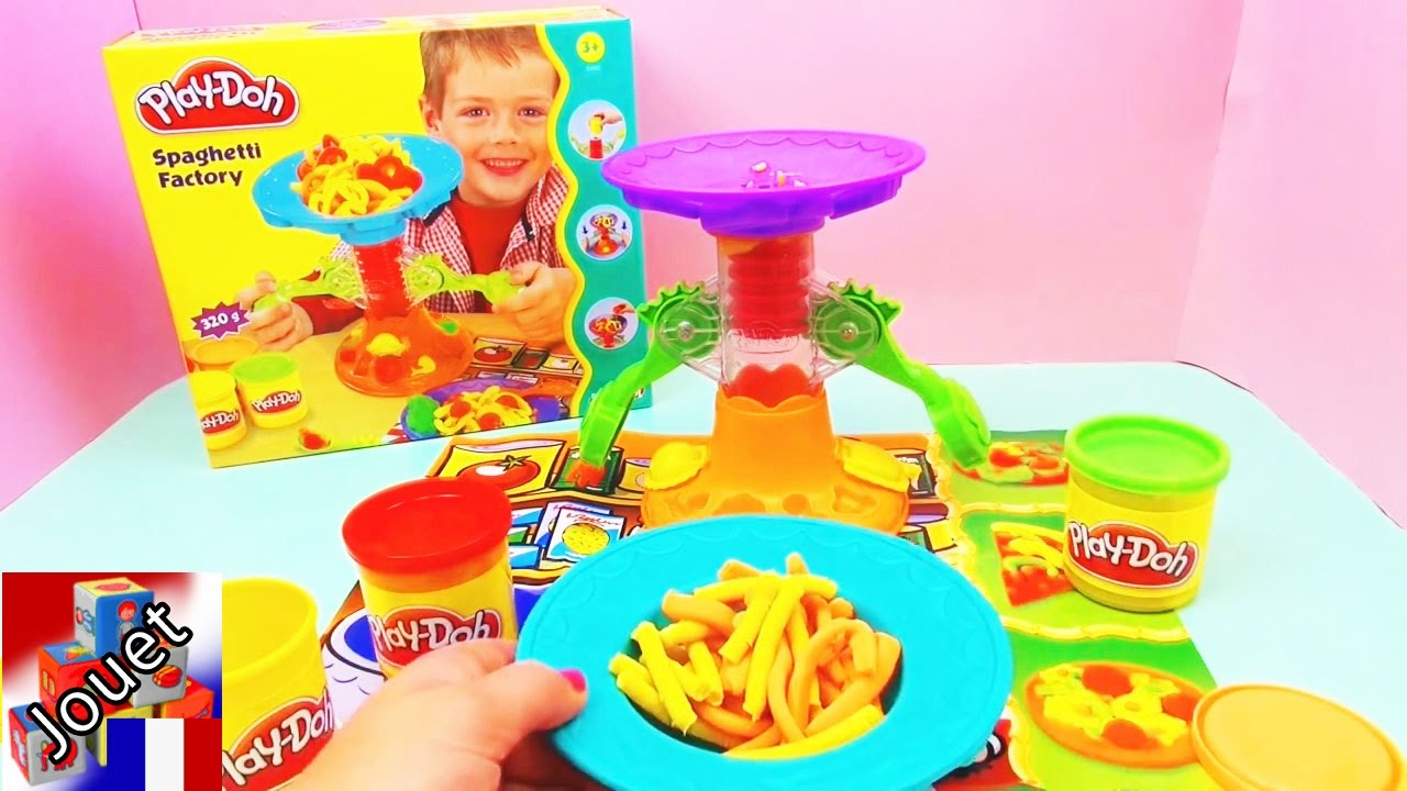 Play Doh Spaghetti Factory - Pasta Maker - Faire Des Pâtes dedans Pâte À Modeler Play Doh En Français