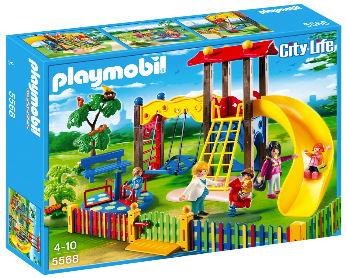 Playmobil City Life 5568 Pas Cher - Square Pour Enfants concernant Jeux Pour Bébé De 3 Ans En Ligne