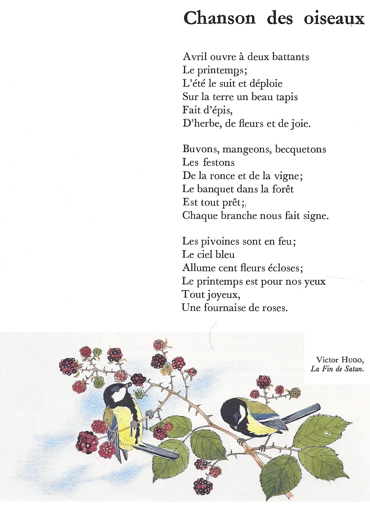 Poeme Ete Victor Hugo serapportantà Poésie Sur Les Fleurs