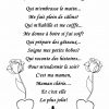Poeme Fetes Des Meres pour Chanson Pour La Fete Des Mere