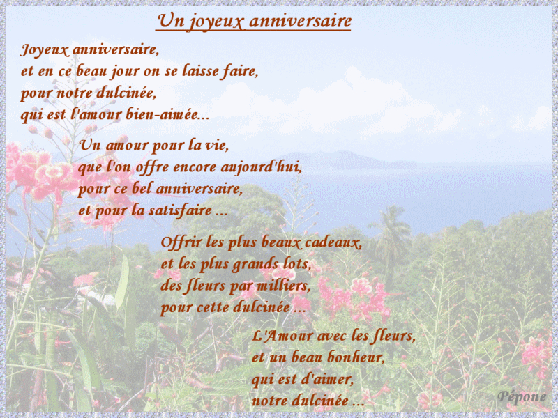 Poeme Joyeux Anniversaire Papa avec Texte Gentil