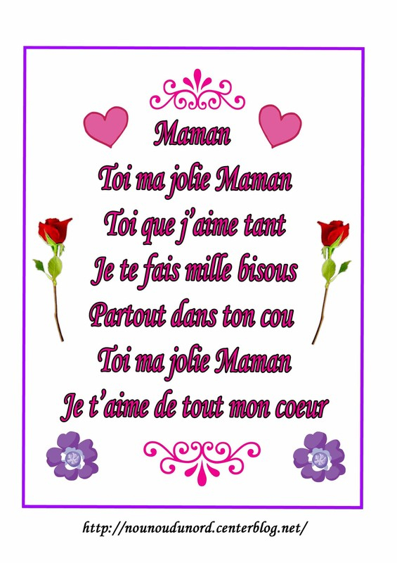 Poeme Mon Ame Soeur avec Poème Fête Des Mères Court
