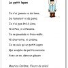 Poésie Le Petit Lapon De Maurice Carême - Le Petit Lapon concernant Mars De Maurice Careme A Imprimer
