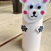 Polar Bear Zoo Animal Toilet Paper Roll Crafts For Kids destiné Bricolage Rouleau Papier Toilette Animaux