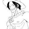 Portgas D Ace Est Un Coloriage De One Piece à Dessin Animé De One Piece
