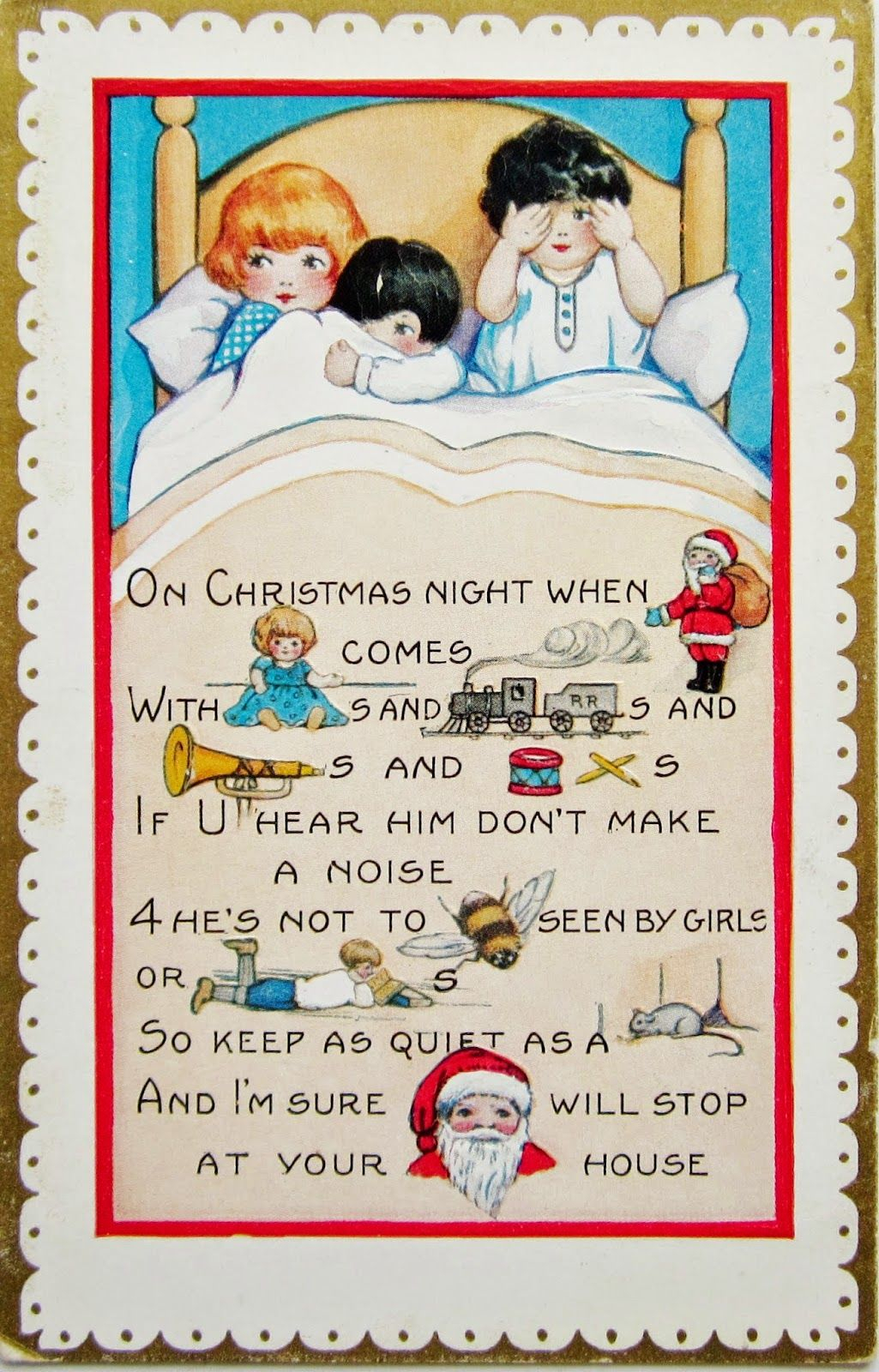 Postcardiva Postcard Blog: Whitney Rebus Christmas dedans Rebus Noel