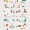 Poster Géant Plastifié : Abcdaire | Apprendre L'Alphabet avec Apprendre Alphabet Francais