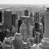Poster Mural New York Vue Panoramique | (Mcc1021Fr) pour Photo New York Noir Et Blanc A Imprimer