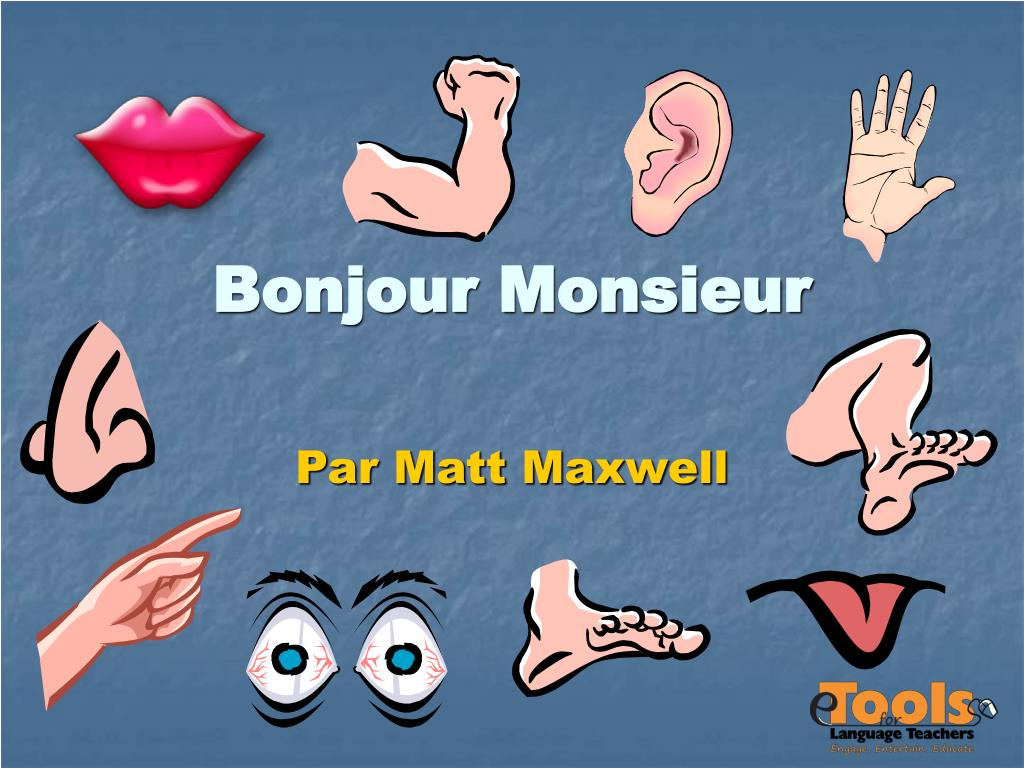 Ppt - Bonjour Monsieur Powerpoint Presentation, Free tout Bonjour Monsieur
