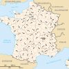 Prefectures In France - Wikipedia destiné Carte Des Départements Et Régions De France