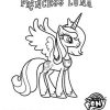 Princess Luna In My Little Pony Coloring Page - Download à Coloriage De My Little Pony Princesse Cadance