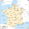 Principales Villes De France - Arts Et Voyages serapportantà Carte De France Imprimable
