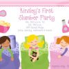 Printable Slumber Party Birthday Printable Invitation Girl pour Carte D Invitation Soirée Pyjama À Imprimer