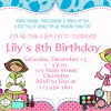 Printable Spa Birthday Party Invitations | Spa, Undangan à Salon Be Happy Invitation