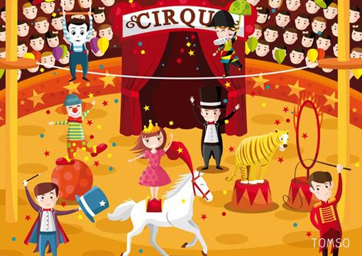 Programme Médiathèque 2015 | Image Cirque, Cirque, Thème intérieur Cirque Maternelle