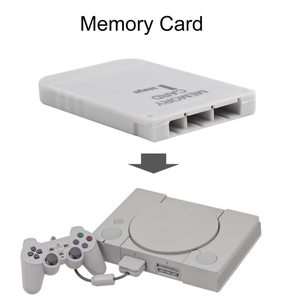Ps1 Memory Card 1 Mega Memory Card For Playstation 1 Ps1 à Ps Memory