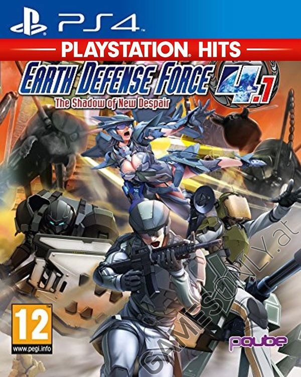 Ps4 - Earth Defense Force 4.1: The Shadow Of New Despair avec Jeu Force 4