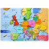 Puzzle Carte De L'Europe Avec Pays Jouet Enfant Ludique concernant Carte Europe Enfant