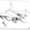 Rafale Sur La Libye destiné Dessin D Avion De Guerre