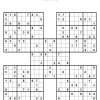 Ready To Print Pdf File For A Medium Difficulty Samurai concernant Sudoku A Imprimer