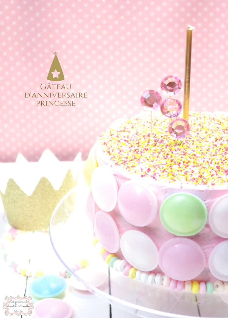 Recette De Gâteau D&amp;#039;Anniversaire Princesse Layer Cake intérieur Anniversaire 15 Ans Fille Que Faire