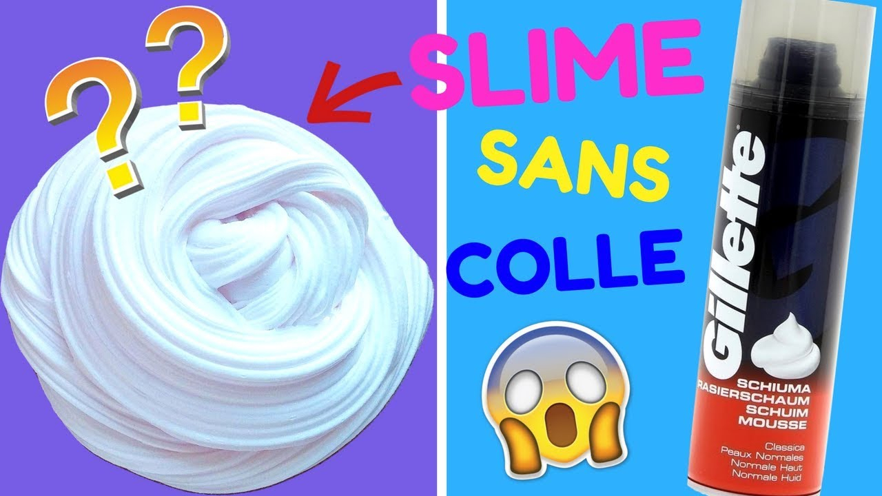 Recette Fluffy Slime Sans Colle D'Une Abonnée !!! 😱 destiné Comment Faire Du Slime Avec Un Baton De Colle