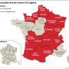 Réforme Territoriale : La Nouvelle Carte De France Des Régions tout Nouvelle Region France