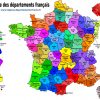 Régions Et Départements Français 2021 tout Carte Departement Francais Avec Villes