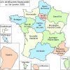 Regiony I Departamenty Francji - Wikipedia, Wolna intérieur Carte De France Par Régions Et Départements