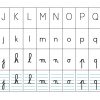 Réglette De L'Alphabet - Trois Écritures ~ La Classe Des concernant Les Alphabets En Majuscule