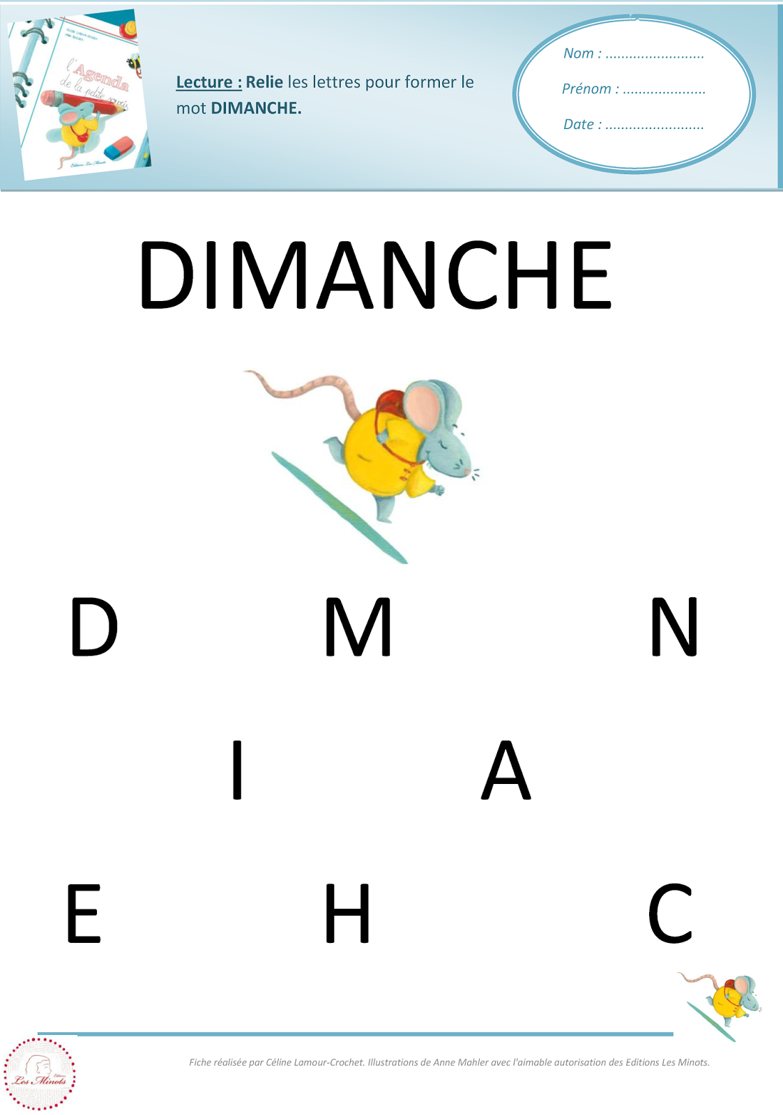 Relier+Lettres+Dimanche+-+Maj (1123×1600) | Jeux à Exercice Maternelle Moyenne Section