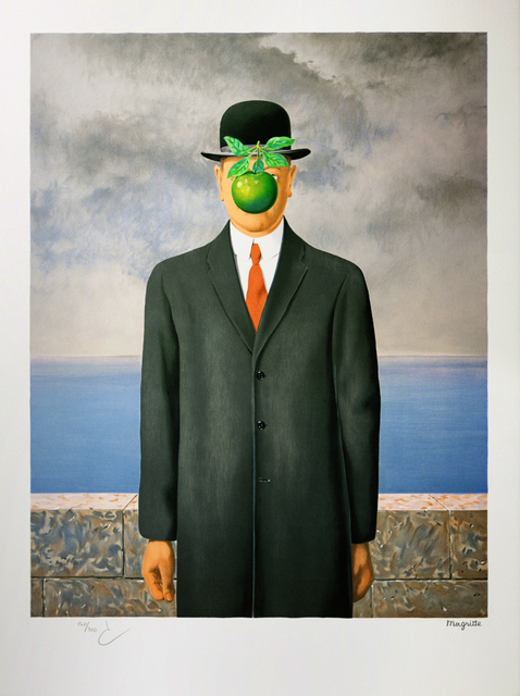 René Magritte | Le Fils De L&amp;#039;Homme (The Son Of Man) (2004 dedans Magritte Histoire Des Arts