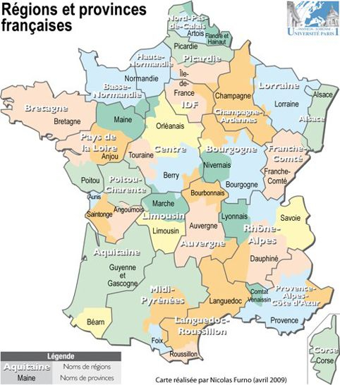 Résultat De Recherche D&amp;#039;Images Pour &amp;quot;Anciennes Regions De pour Carte Anciennes Provinces Françaises