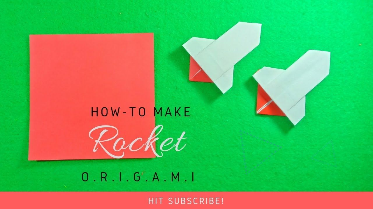 Rocket Origami ( Comment Faire Une Fusée En Papier ) How destiné Comment Faire Une Arme De Ninja En Papier