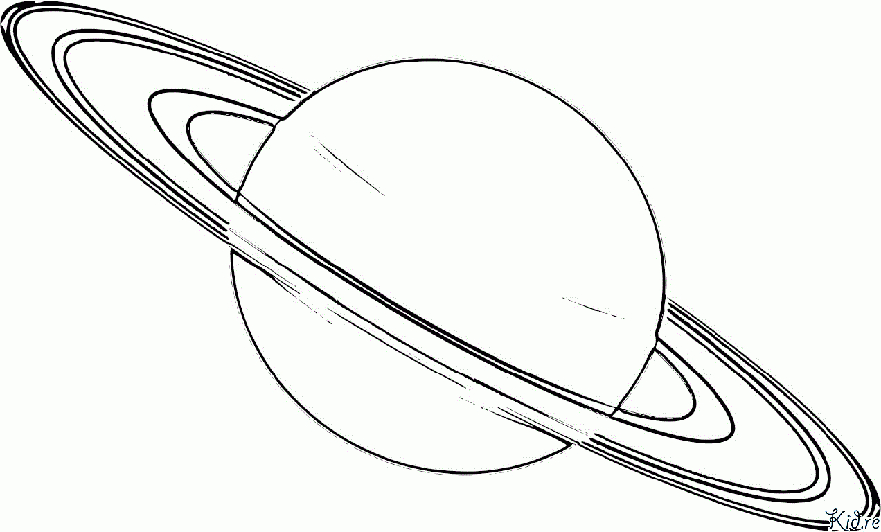 Saturn Kolorowanki - Kid.re encequiconcerne Saturne Dessin