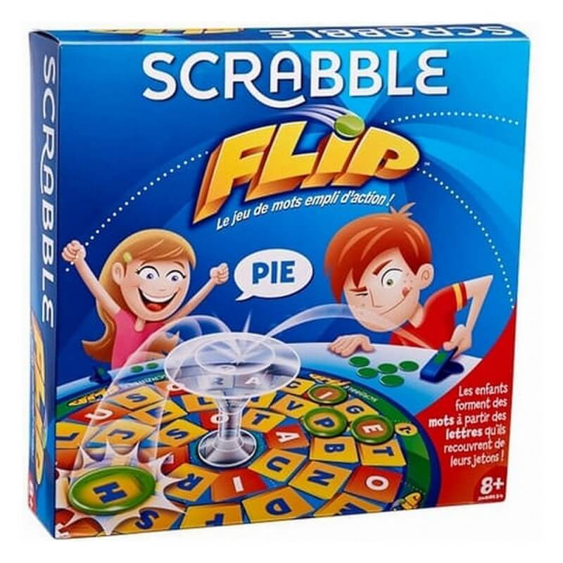 Scrabble Flip - Le Jeu De Société Mattel concernant Jeux Gratuit Garçon 6 Ans