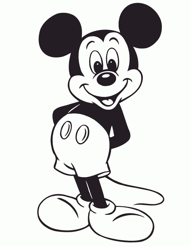 Sélection De Dessins De Coloriage Mickey À Imprimer Sur encequiconcerne Coloriage Mickey À Imprimer Gratuit