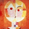 Senecio Paul Klee Texturé Peinture Tableau En Vente concernant Tableau Paul Klee