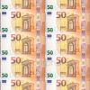 Serie De Billetes De Cincuenta Euros En Imprimir — Vídeo intérieur Argent Factice À Imprimer