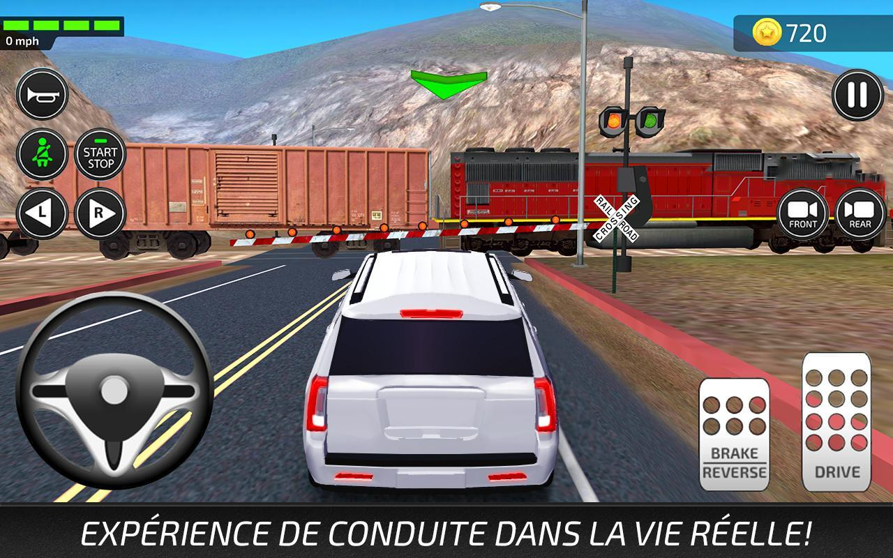 Simulateur D'Auto École: Jeux De Voiture Pour Android intérieur Jeu De Voitur