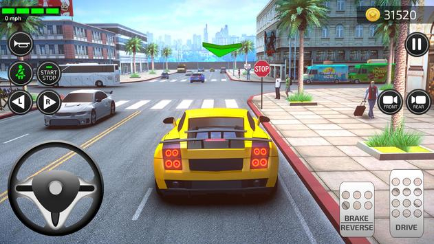 Simulateur D'Auto École: Jeux De Voiture Pour Android tout Jeux De Voiture Gratuit Pour Enfan