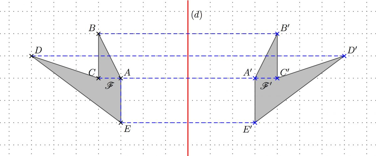 Sixième : Symétrie Axiale Pour Symétrie Axial | Primanyc encequiconcerne Symétrie Axial