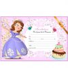 Sofia-Au-Bal | Carte Invitation Anniversaire, Invitation à Carte Invitation Anniversaire Princesse