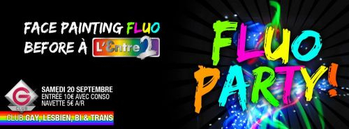 Soirée G Club Samedi 20 Septembre 2014 - Soirée Fluo Party! à Invitation Fluo